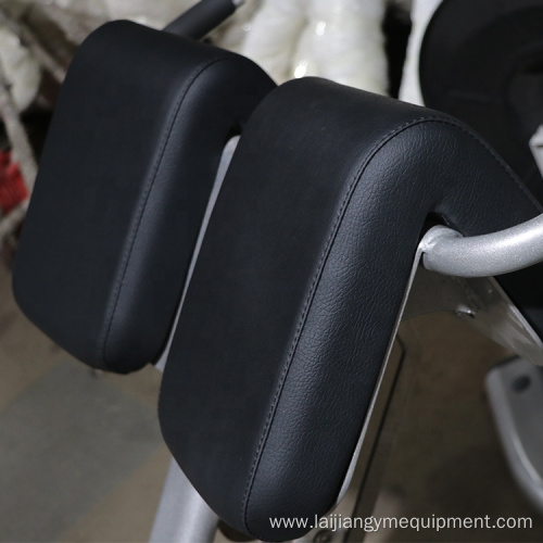 Adjustable roman chair back extension bench machine
